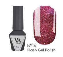 Гель-лак Valeri Flash № 014 світловідбиваючий
