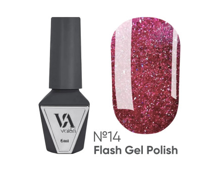 Гель-лак Valeri Flash № 014 світловідбиваючий