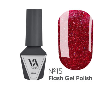 Гель-лак Valeri Flash № 015 світловідбиваючий