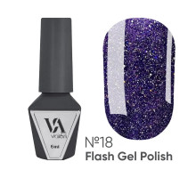 Гель-лак Valeri Flash № 018 світловідбиваючий