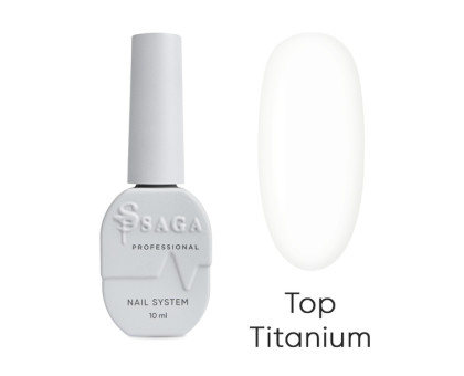 Топ глянцевий Saga Titanium Top 10 мл