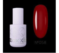 Гель-лак OXXI Вітраж №58 червоний