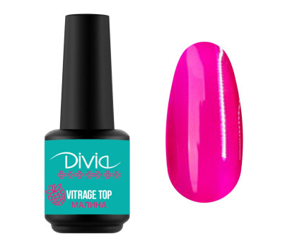 Топ вітражний Divia Di1066 Vitrage Top TN04 Малина 7 мл