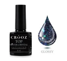 Топ світловідбиваючий Crooz Silver Crystal 8 мл
