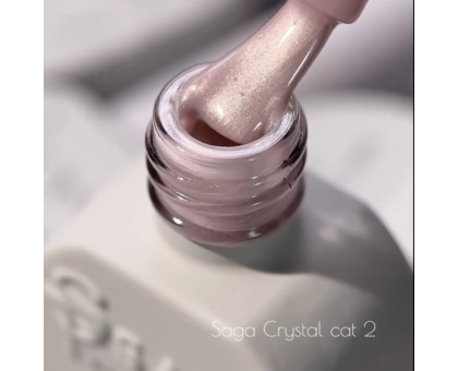 Гель-лак Saga Crystal Cat №02 10 мл