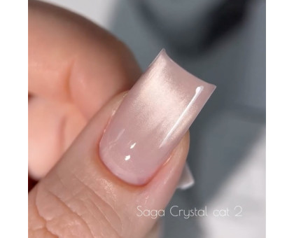 Гель-лак Saga Crystal Cat №02 10 мл
