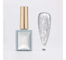 Гель-лак Global Silver Snow White № 06 cat eyes