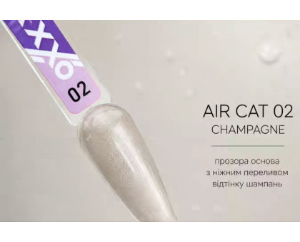 Магнітний гель-лак OXXI Air Cat №2 Champagne 10 мл