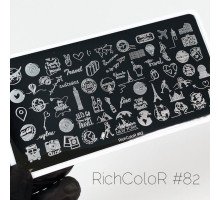 Пластина для стемпінгу RC-082
