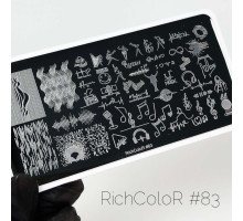 Пластина для стемпінгу RC-083