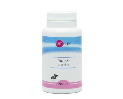 Тальк ViTiNails 200 мл – для безпечної та комфортної депіляції