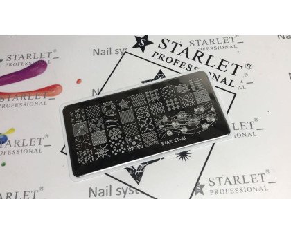 Пластина для стемпінгу Starlet-041