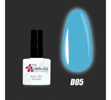 Гель-лак флуоресцентний Molekula Disco № D005 світиться вночі