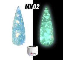 Гель флуоресцентний Molekula Magic Night 5 мл № MN02 світиться вночі