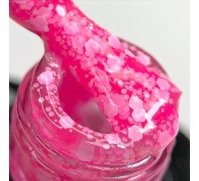 Гель-лак Molekula Marshmellow № M005 з білими крихтами