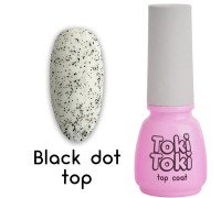 Топ з декором Toki-Toki Black Dot Top 05 мл чорні крихти