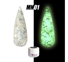 Гель флуоресцентний Molekula Magic Night 5 мл № MN01 світиться вночі