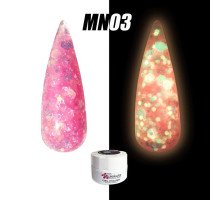 Гель флуоресцентний Molekula Magic Night 5 мл № MN03 світиться вночі