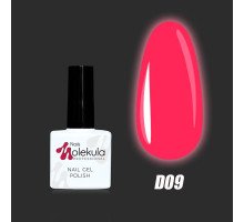 Гель-лак флуоресцентний Molekula Disco № D009 світиться вночі