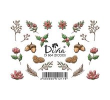 Слайдер 3D Divia Di864 DC033 осінь гілочка жолудь