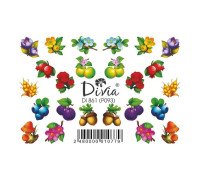 Слайдер Divia Рельеф Di861 P093 осінь фрукти квіти