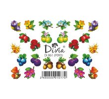 Слайдер Divia Рельеф Di861 P093 осінь фрукти квіти