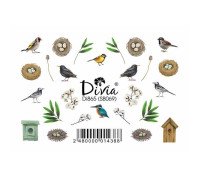 Слайдер Divia Di865 SB069 WB-180 травка гніздо
