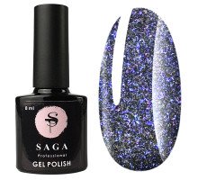 Гель-лак Saga Fiery 9 мл № 018 світловідбиваючий