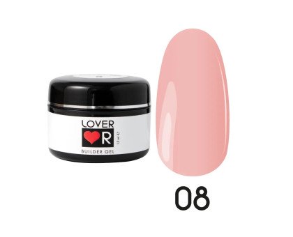 Гель камуфлюючий Lover Builder gel 15 мл № 008