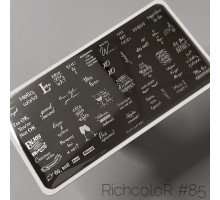 Пластина для стемпінгу RC-085