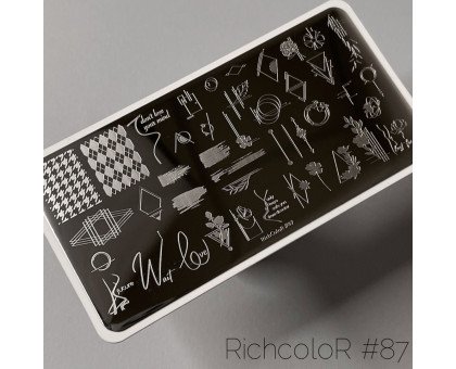 Пластина для стемпінгу RC-087