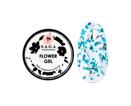 Гель з сухоцвітами Saga Flower Fairy Gel 5 мл № 010