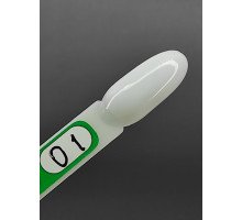 База кольорова NailLand 30 мл № 001 молочна