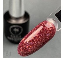 Гель-лак Saga Fiery 9 мл № 031 світловідбиваючий