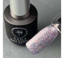 Гель-лак Saga Fiery 9 мл № 032 світловідбиваючий