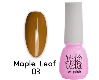 Гель-лак Toki-Toki Maple Leaf № 003