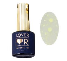 Топ з декором Lover Universe Top 09 мл № 005 жовті крихти