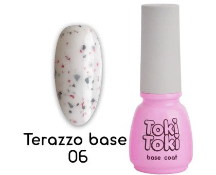 База з декором Toki-Toki Terazzo base 05 мл № 006