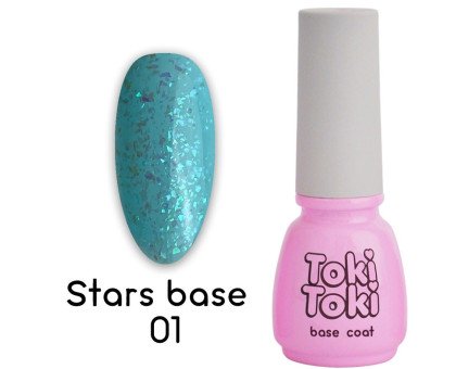 База з декором Toki-Toki Stars base 05 мл № 001