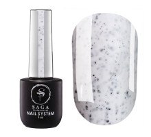 Гель-лак Saga Black Snow 9 мл № 002