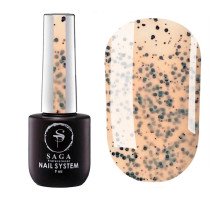 Гель-лак Saga Black Snow 9 мл № 003