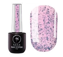 Гель-лак Saga Black Snow 9 мл № 004