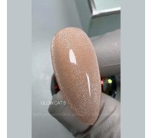 Гель-лак Saga Glow Cat 9 мл № 005 кришталева кішка