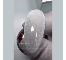 Гель-лак Saga Glow Cat 9 мл № 008 кришталева кішка