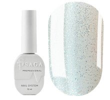Топ з декором Saga Crush 9 мл № 004 дрібне біле золото