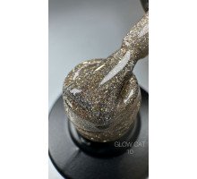 Гель-лак Saga Glow Cat 9 мл № 010 кришталева кішка