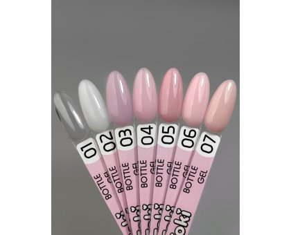 Рідкий гель Toki-Toki Bottle Gel 5 мл № 001 з пензликом