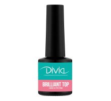 Топ глянцевий Divia Di1080 Top Brilliant 08 мл без липкого шару