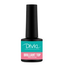 Топ глянцевий Divia Di1080 Top Brilliant 08 мл без липкого шару