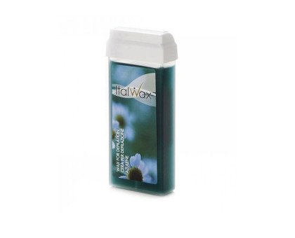Касета воскова Italwax Azulene 100 мл – заспокійливий віск для депіляції